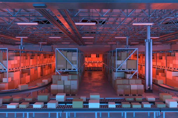 Openyard warehouse in UAE