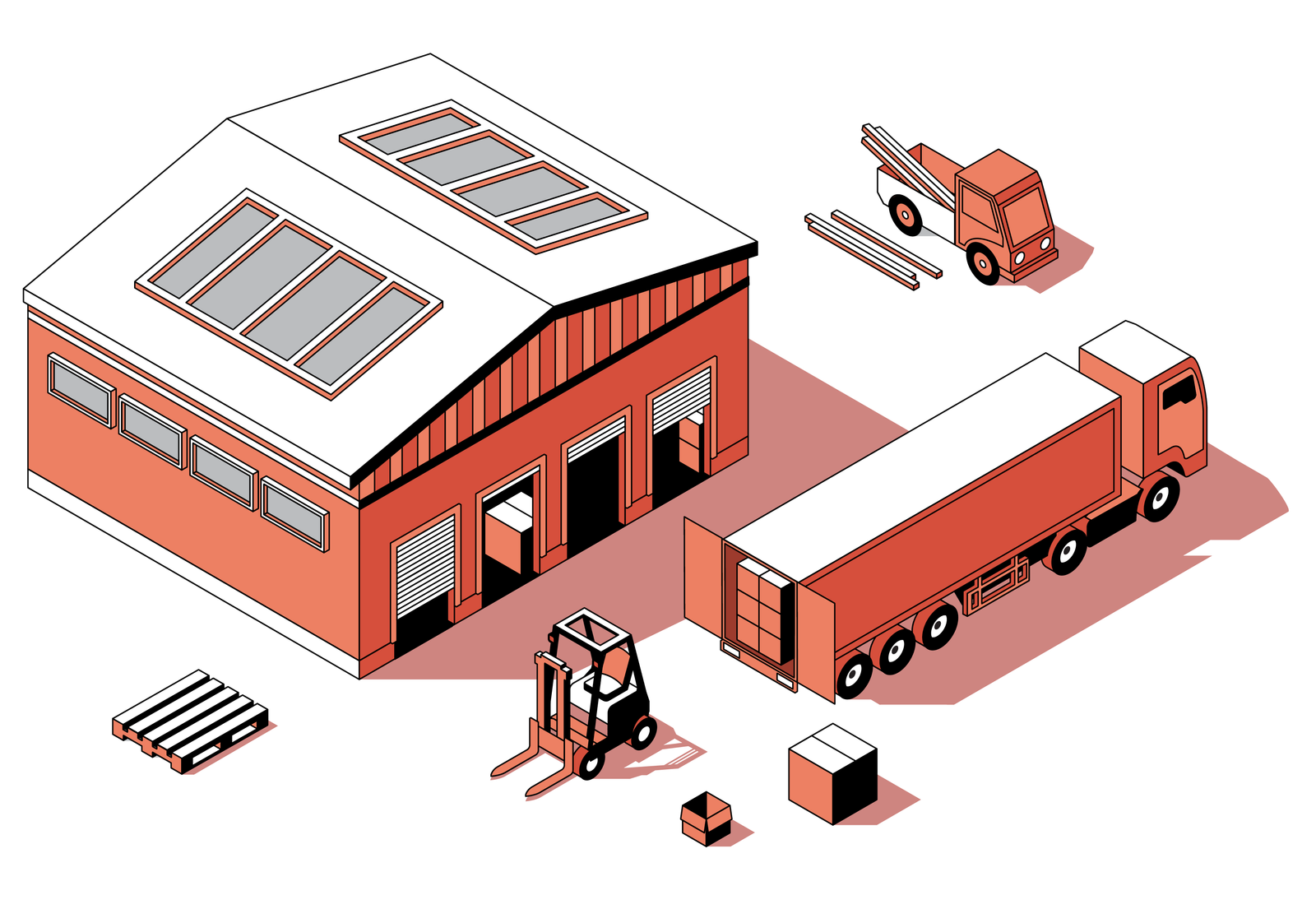 Warehouse Illustration